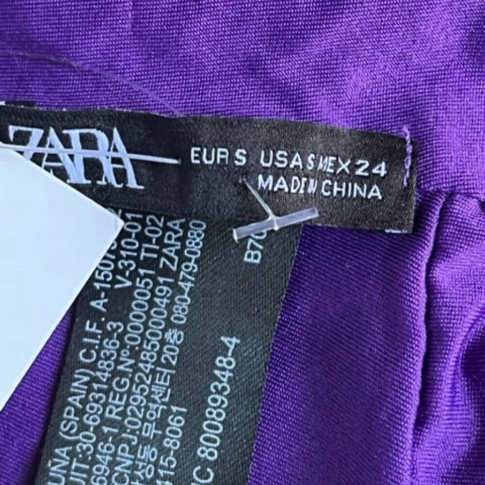 Zara size brand